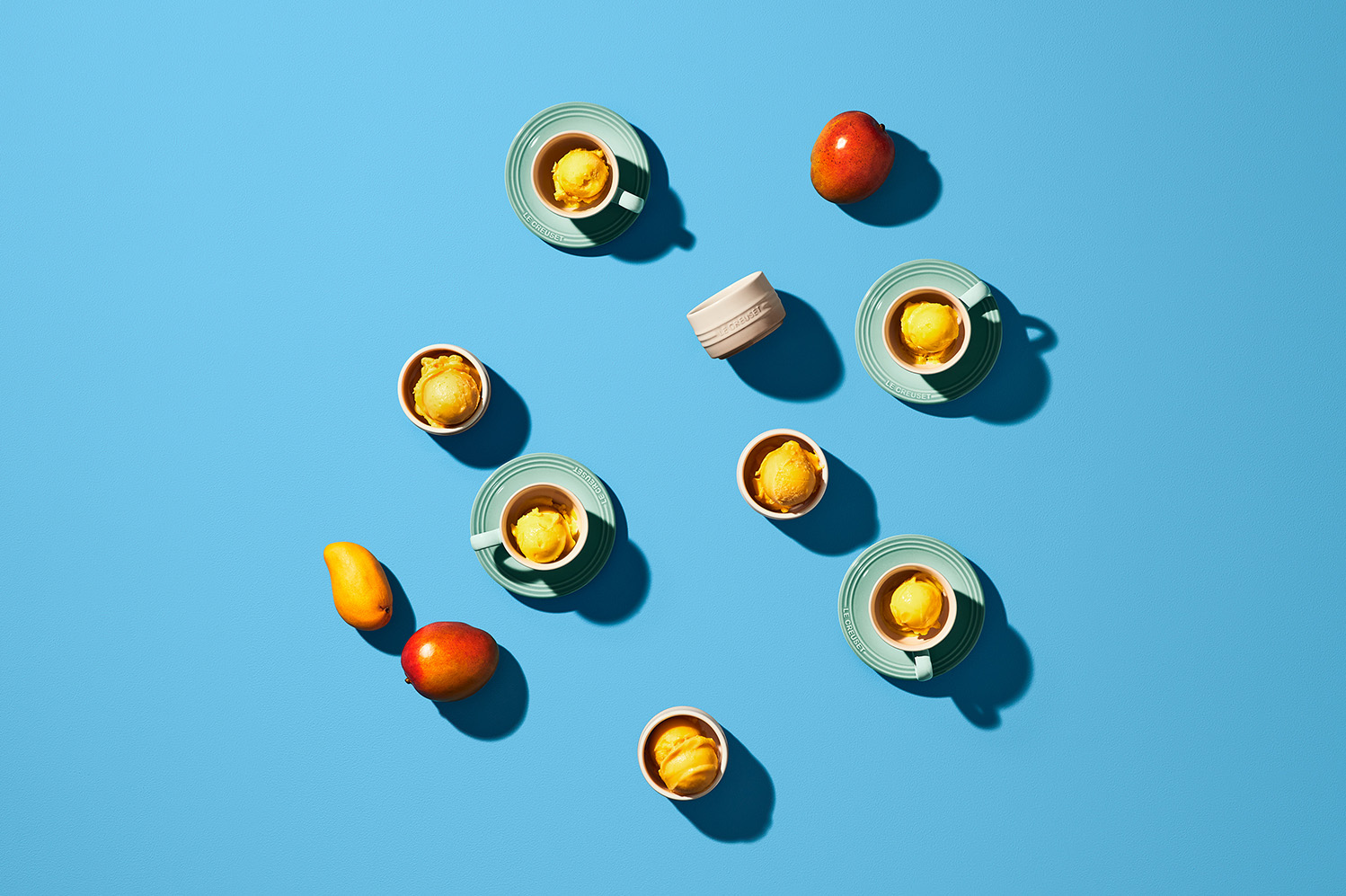 Mango and Passion Fruit Sorbet